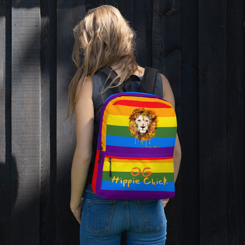 Rainbow Backpack - OG Hippie Chick