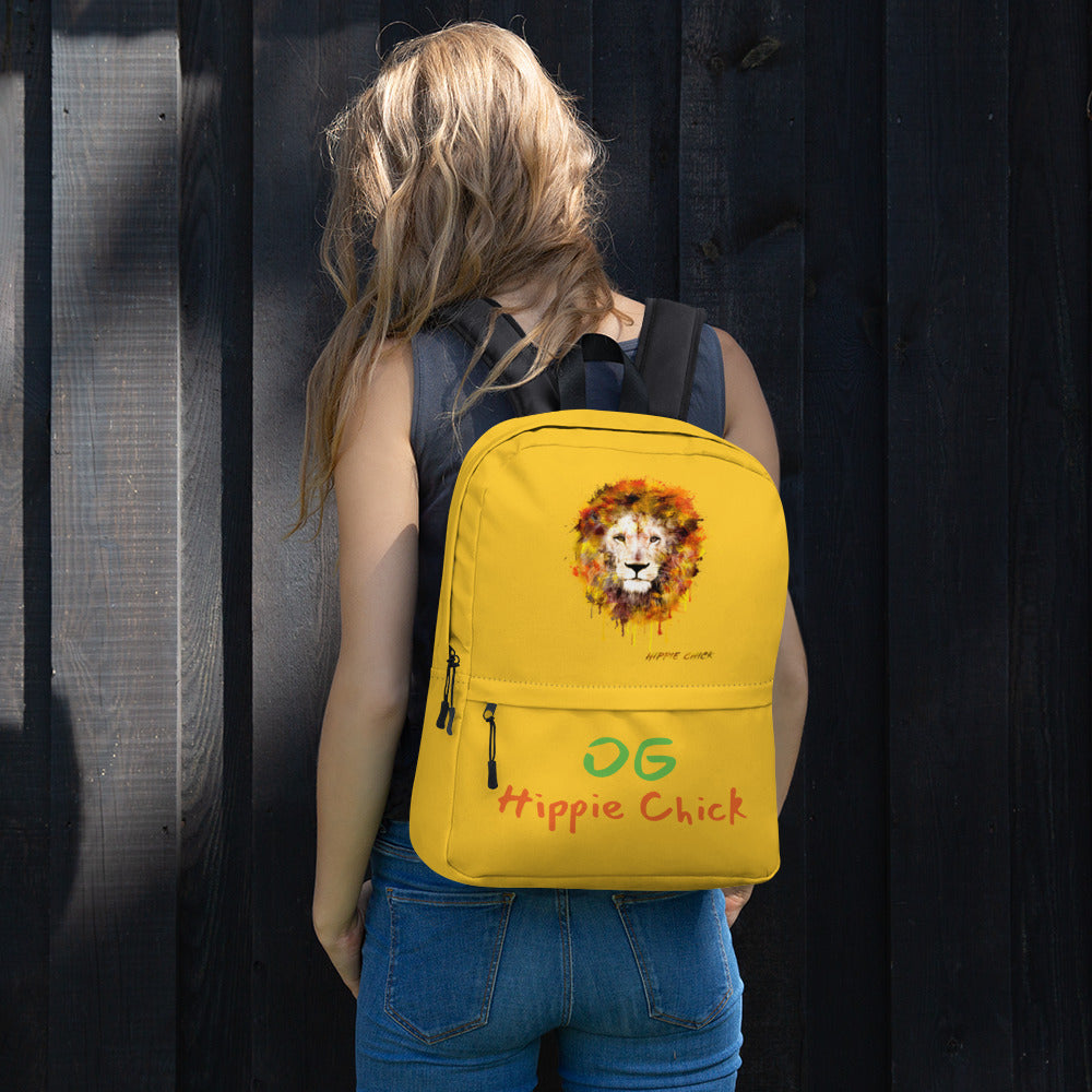 Yellow Backpack - OG Hippie Chick
