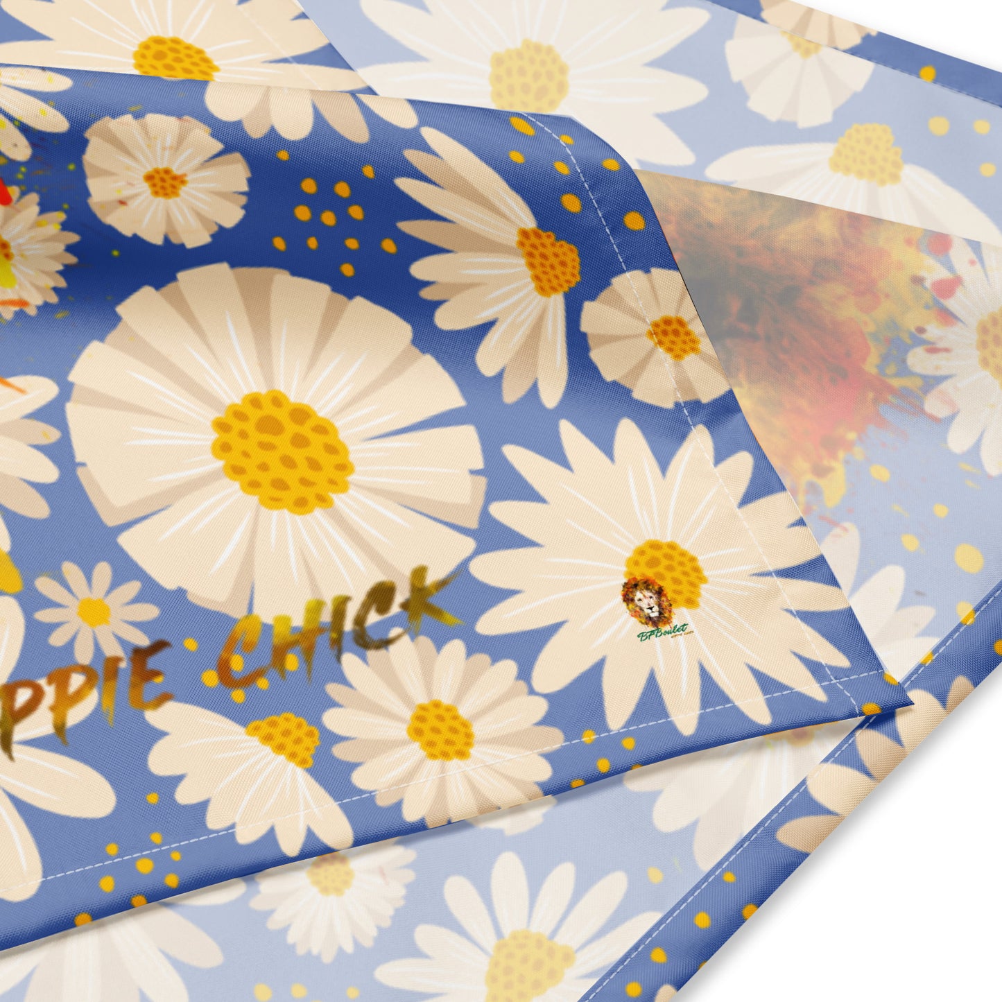 Blue Daisies Bandana