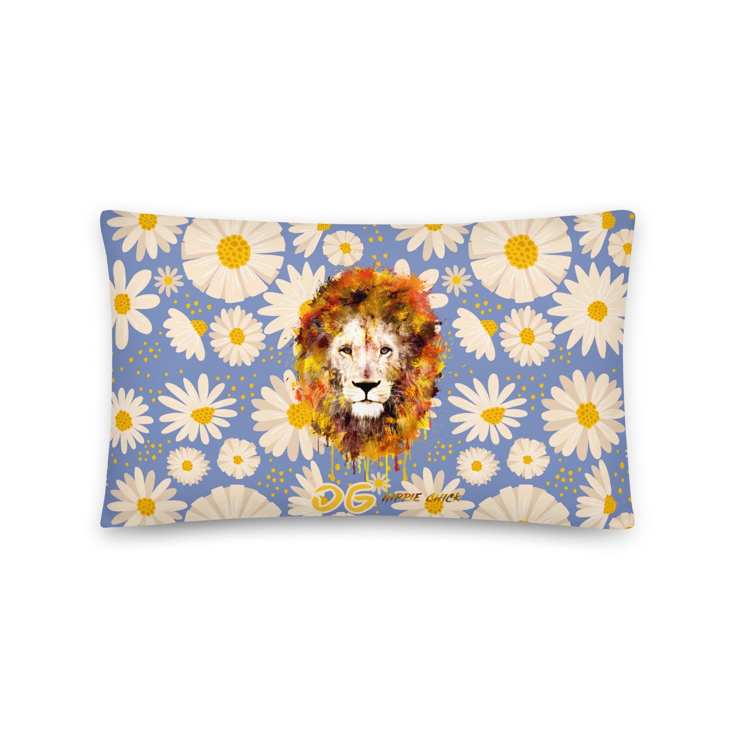 Blue Daisies Pillows