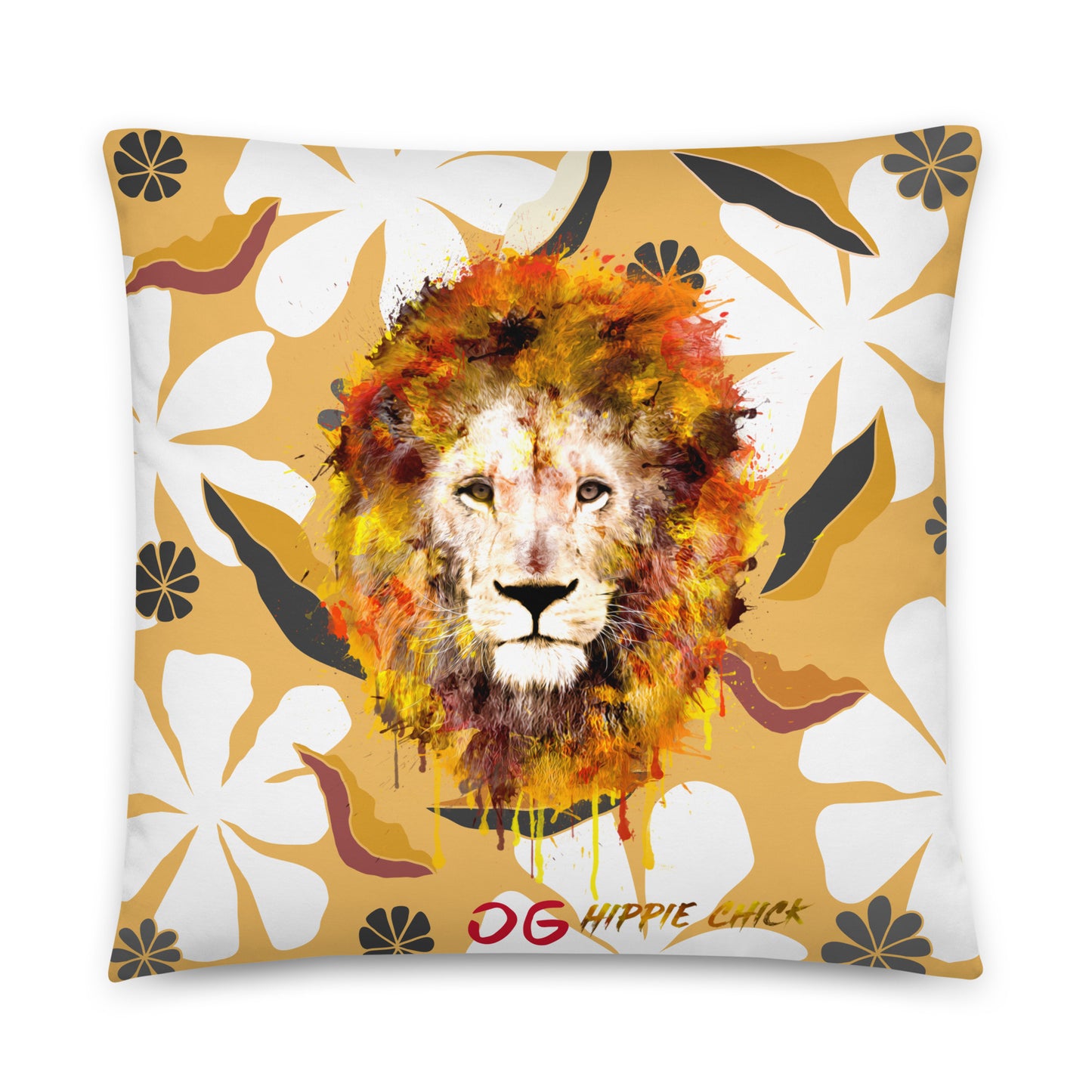 White Flowers Pillows