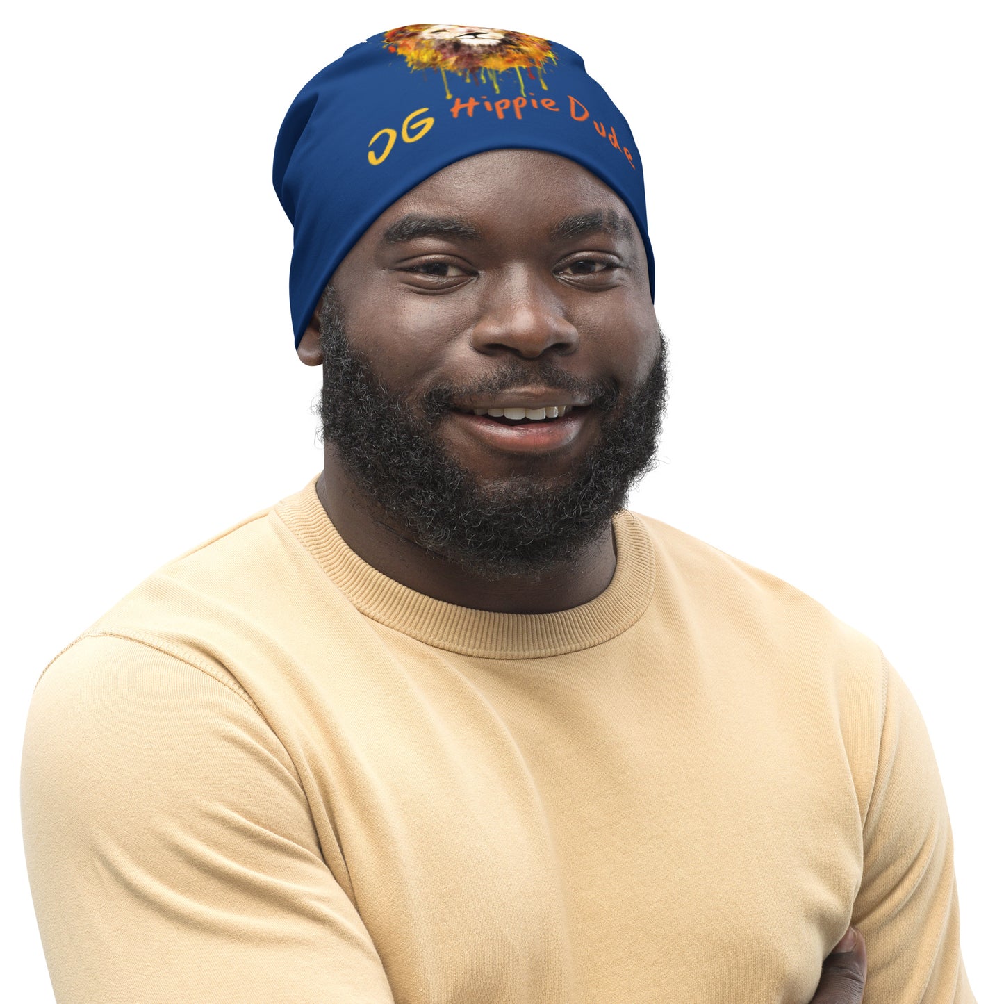 Navy Beanie - OG Hippie Dude