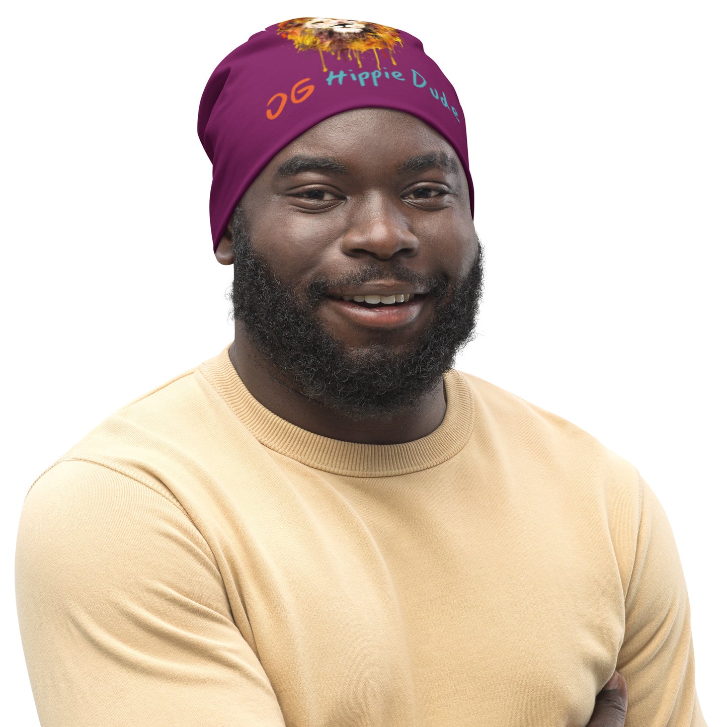 Eggplant Beanie - OG Hippie Dude