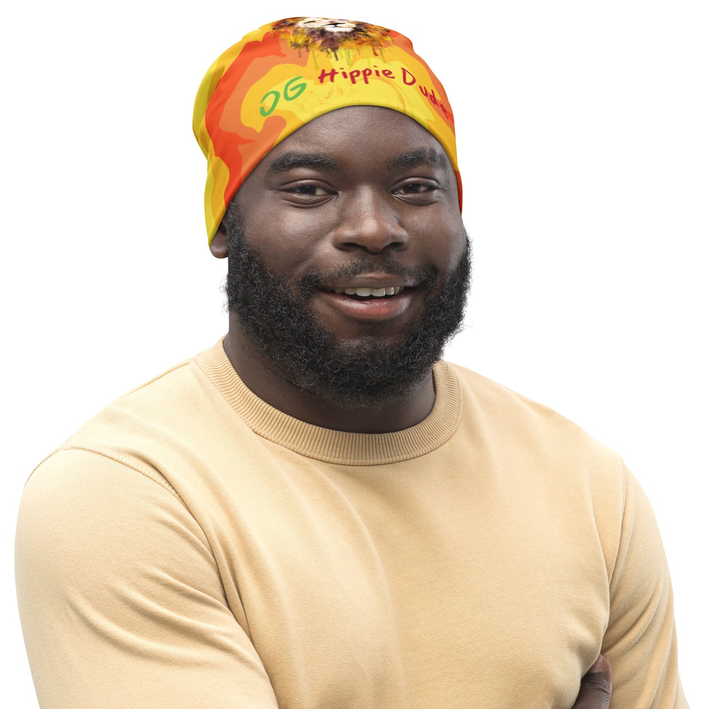 Sunny Flower Beanie - OG Hippie Dude