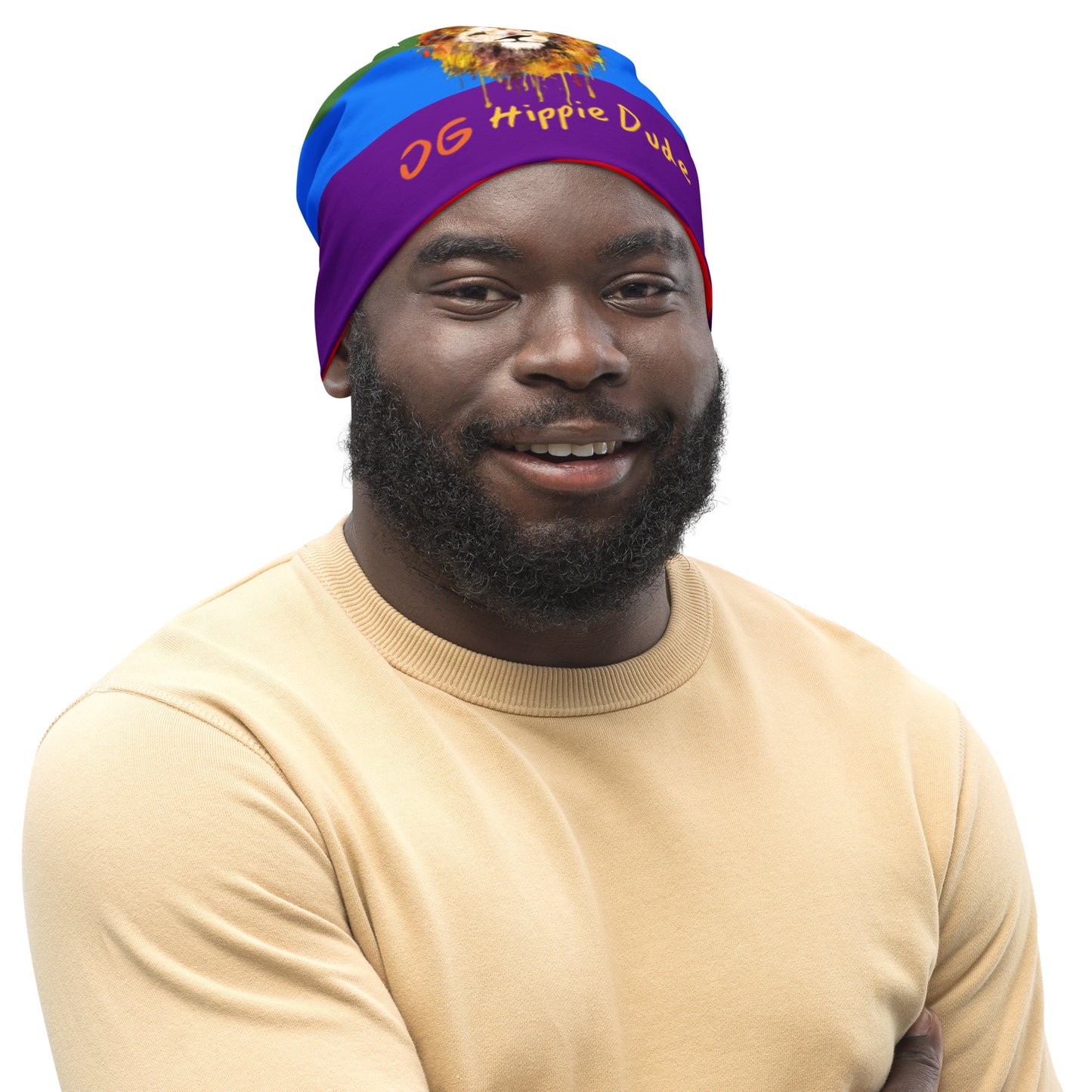 Rainbow Beanie - OG Hippie Dude