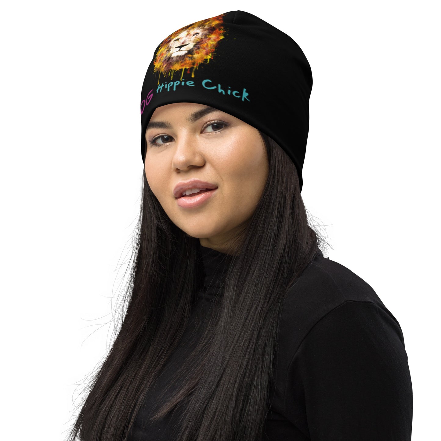 Black Beanie - OG Hippie Chick