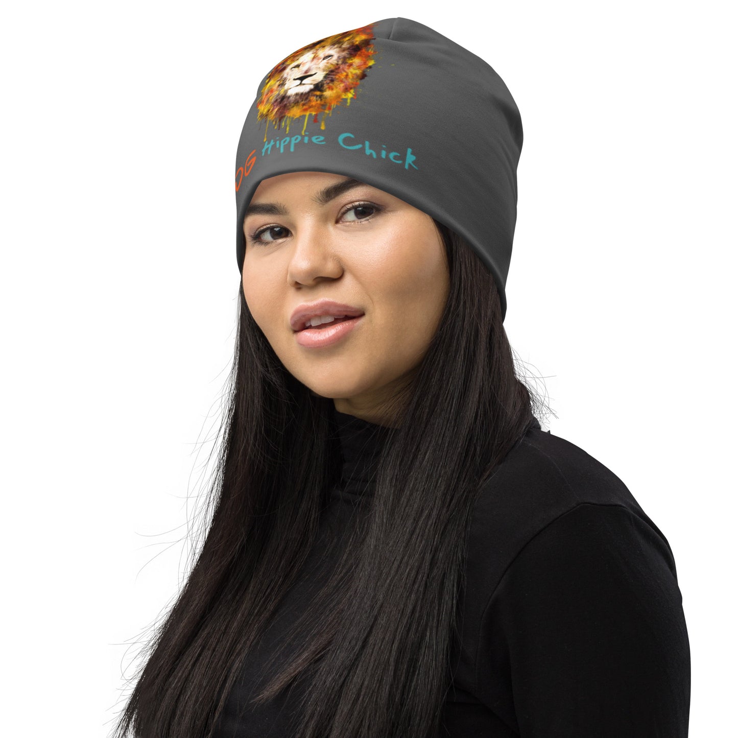 Gray Beanie - OG Hippie Chick