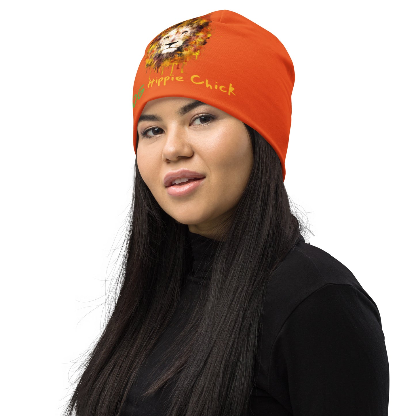 Orange Beanie - OG Hippie Chick