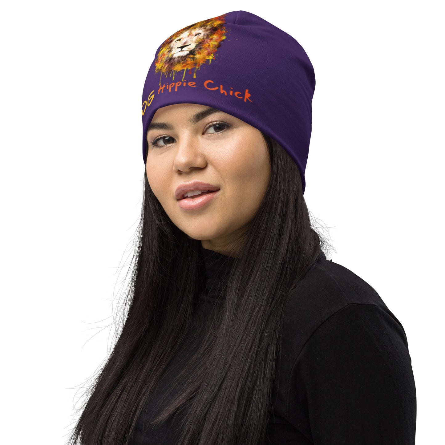 Purple Beanie - OG Hippie Chick