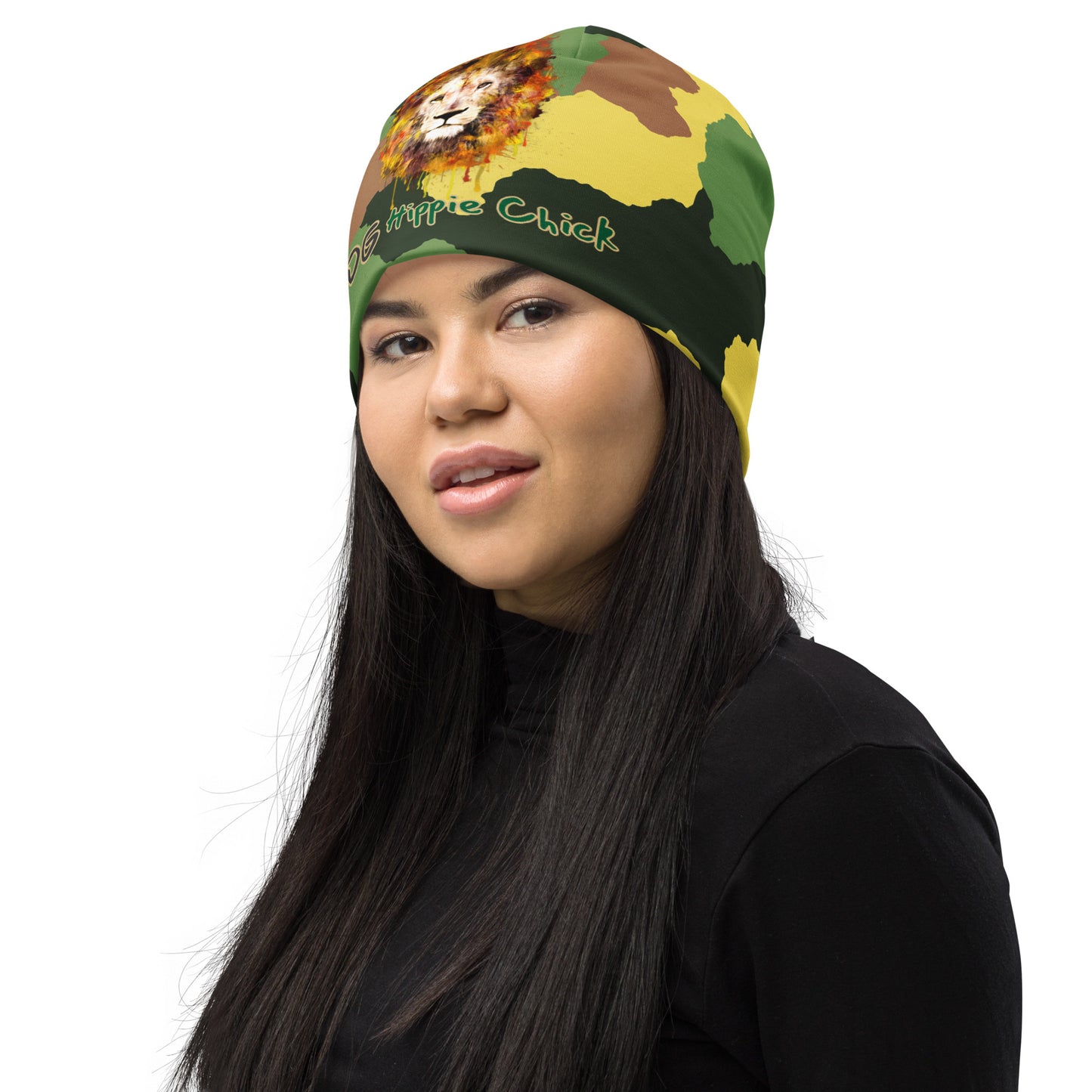Army Camo Beanie - OG Hippie Chick