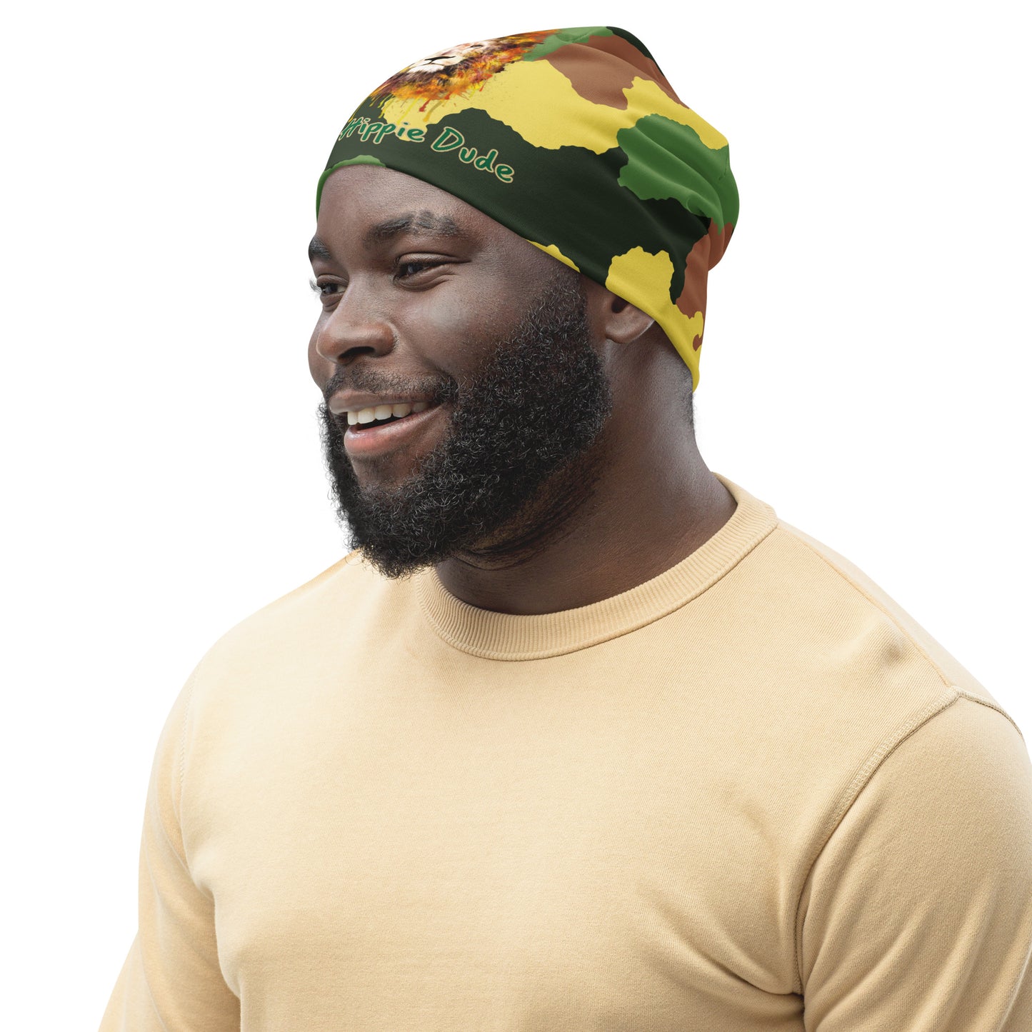 Army Camo Beanie - OG Hippie Dude