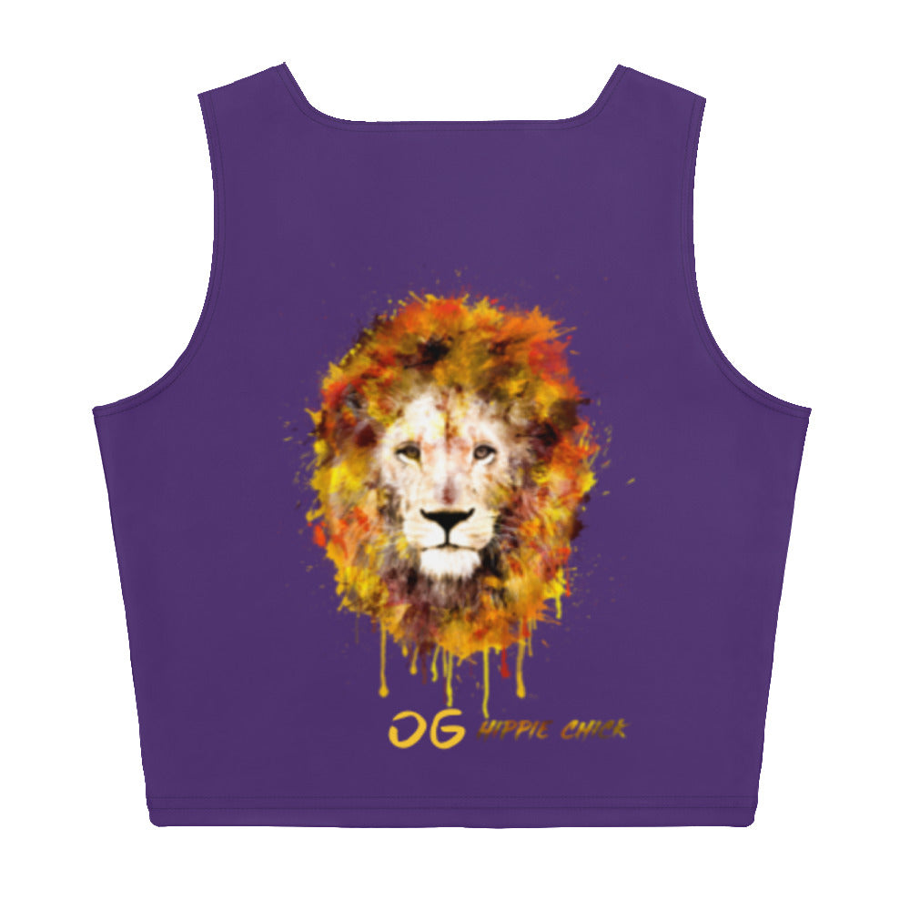 Purple Crop Top - The Chosen One