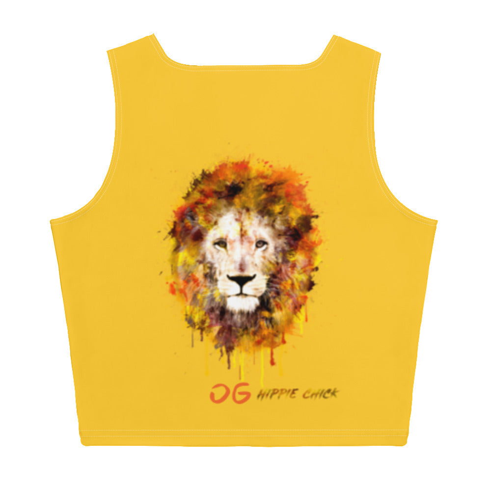 Yellow Crop Top - The Chosen One