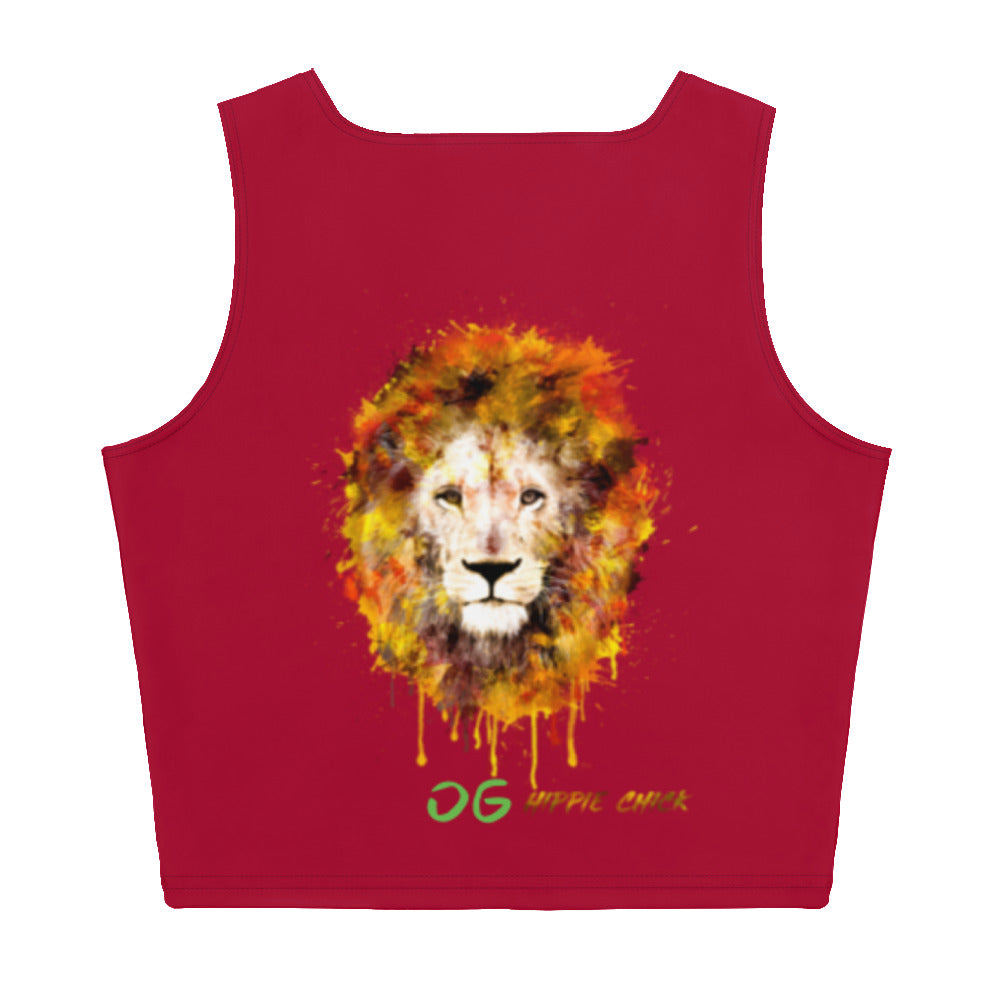 Maroon Crop Top - The Chosen One