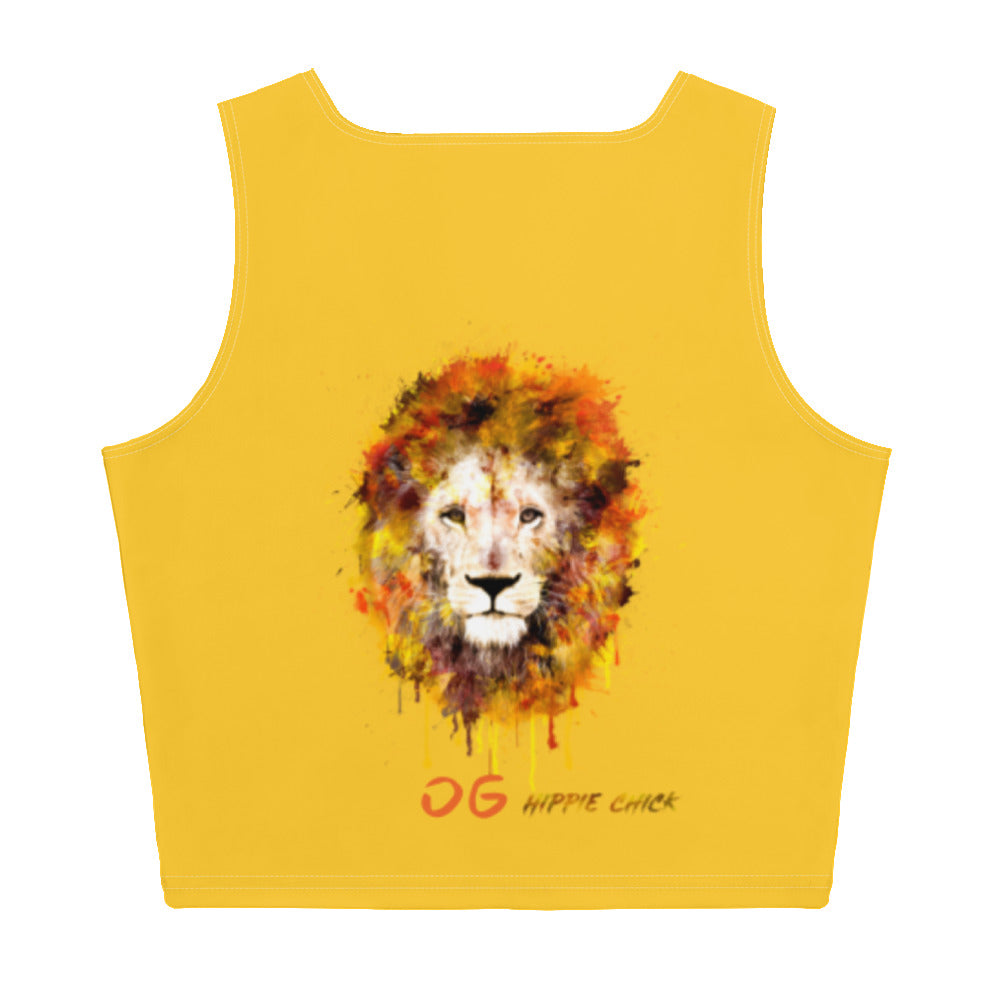 Yellow Crop Top - OG Hippie Chick