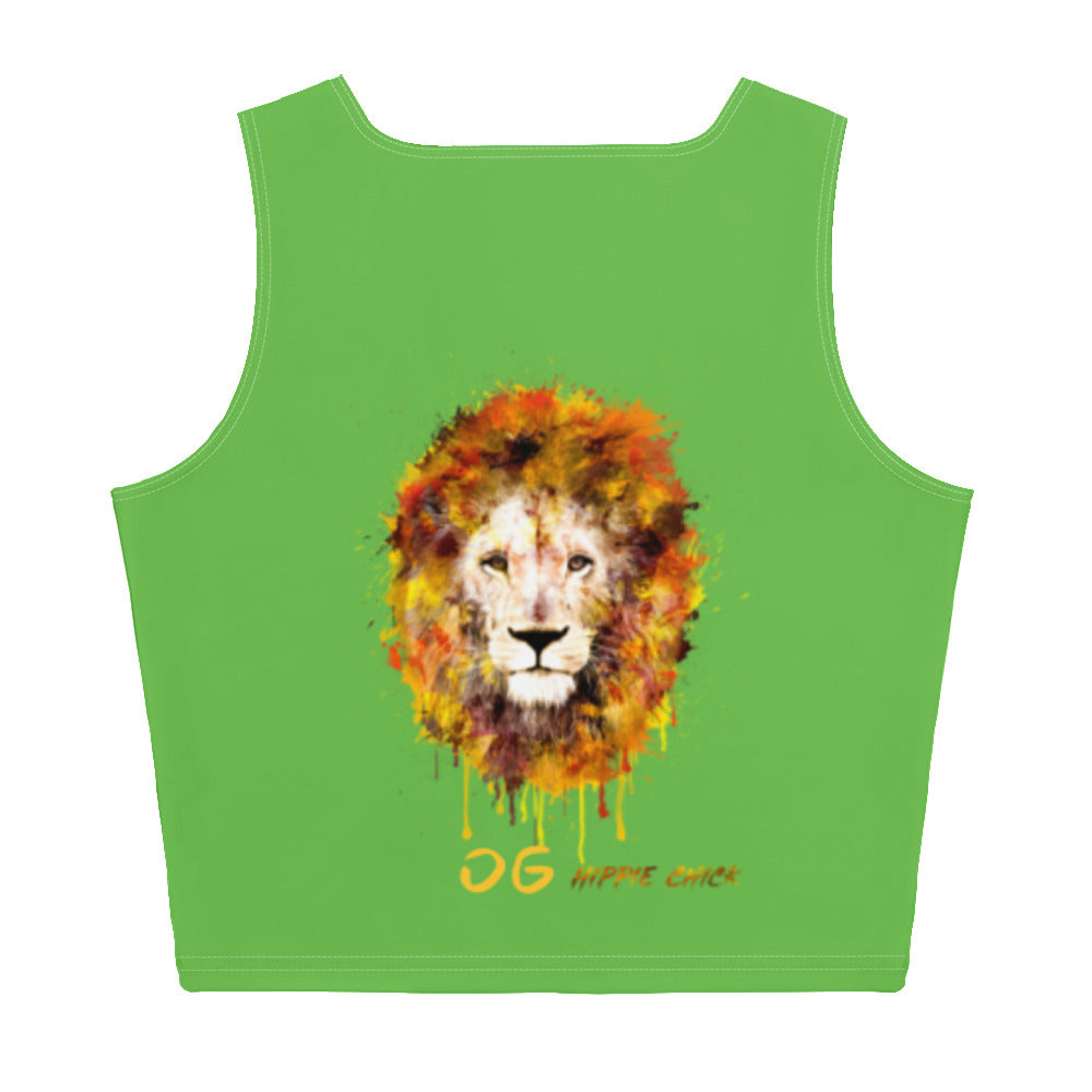 Grinch Crop Top - OG Hippie Chick