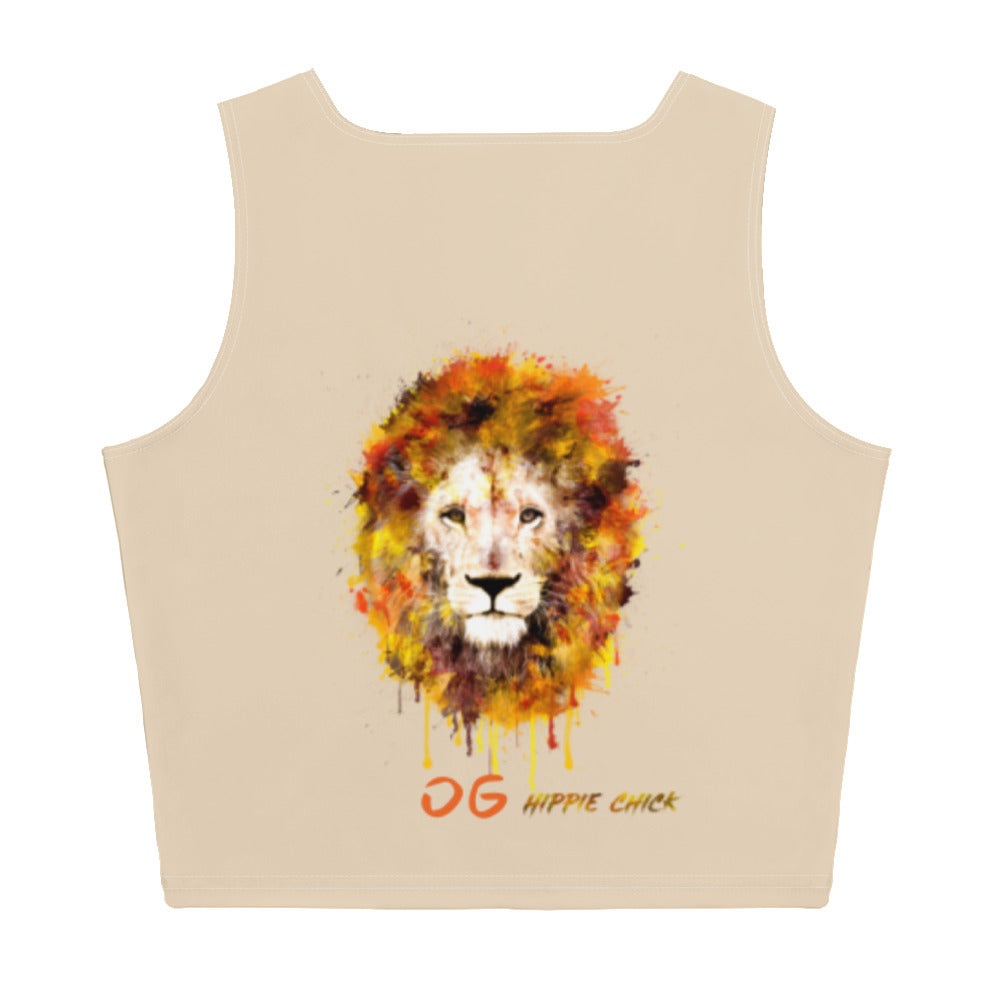 Beige Crop Top - OG Hippie Chick