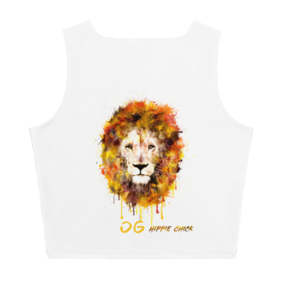 White Crop Top - OG Hippie Chick