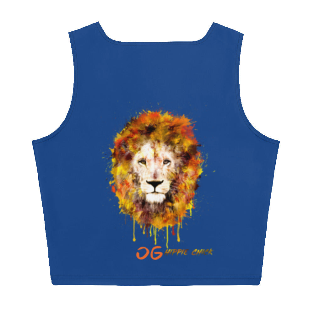 Navy Crop Top - ENOUGH IS ENOUGH!