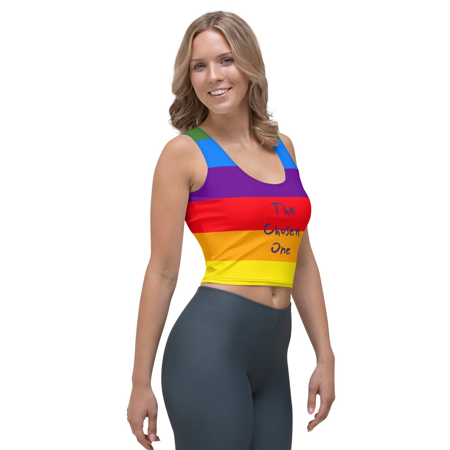 Rainbow Crop Top - The Chosen One