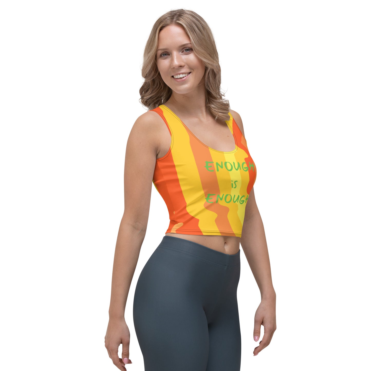 Sunny Flower Crop Top - ENOUGH IS ENOUGH!