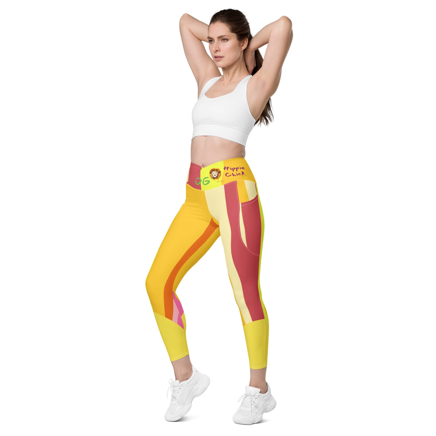 Sun Rays Crossover Leggings