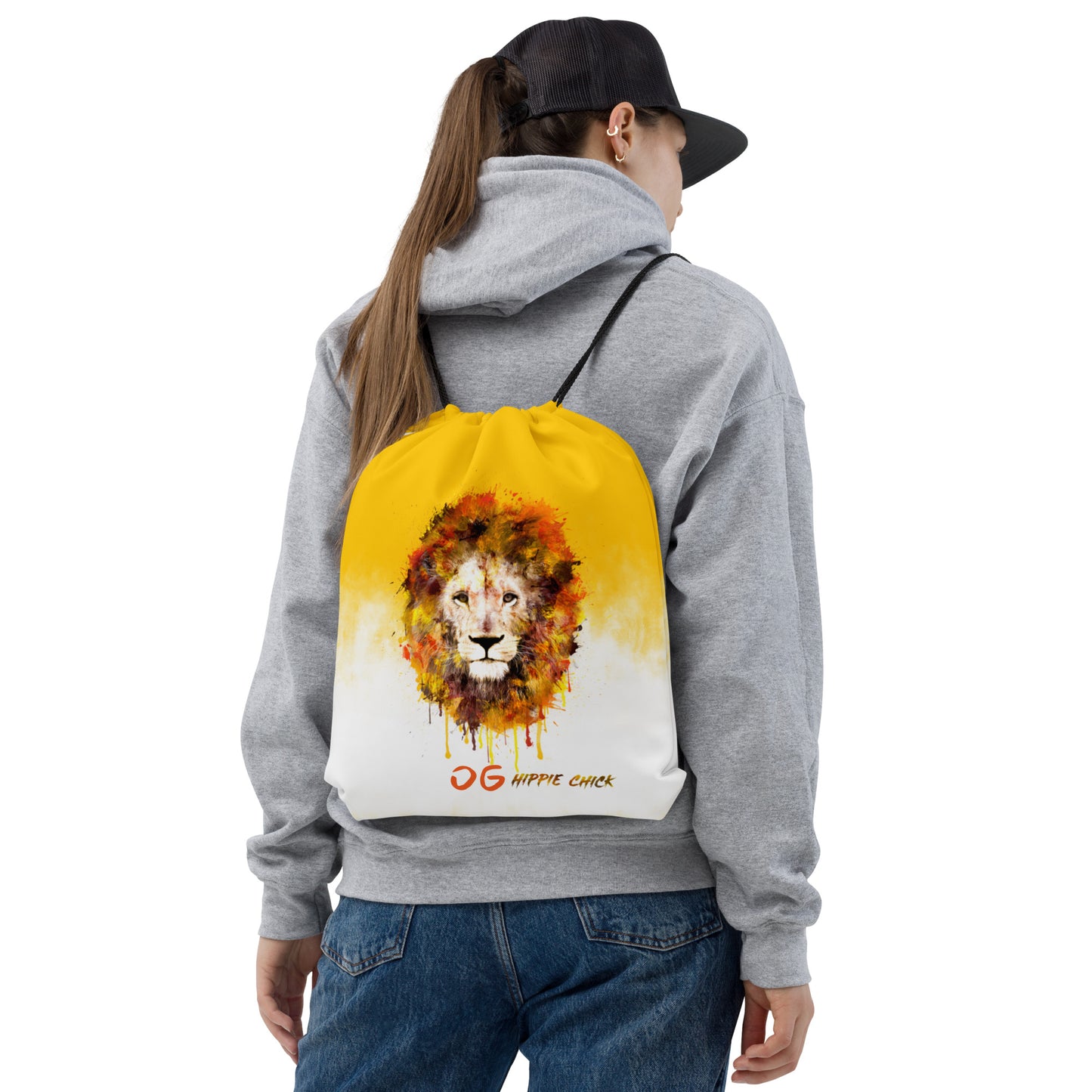 Sunny Day Drawstring Bag