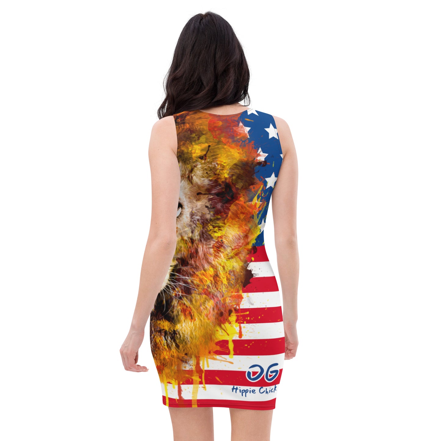 Robe ajustée USA (grand Lion)