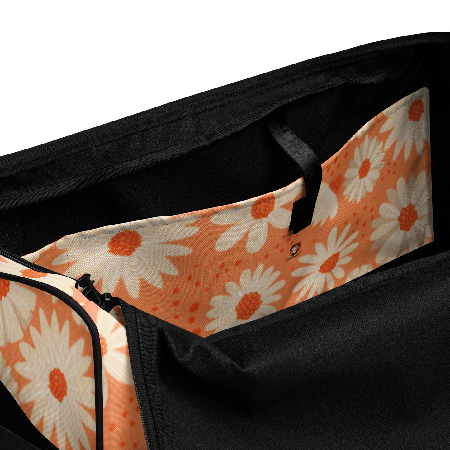 Peach Daisies Duffle Bag - OG Hippie Chick