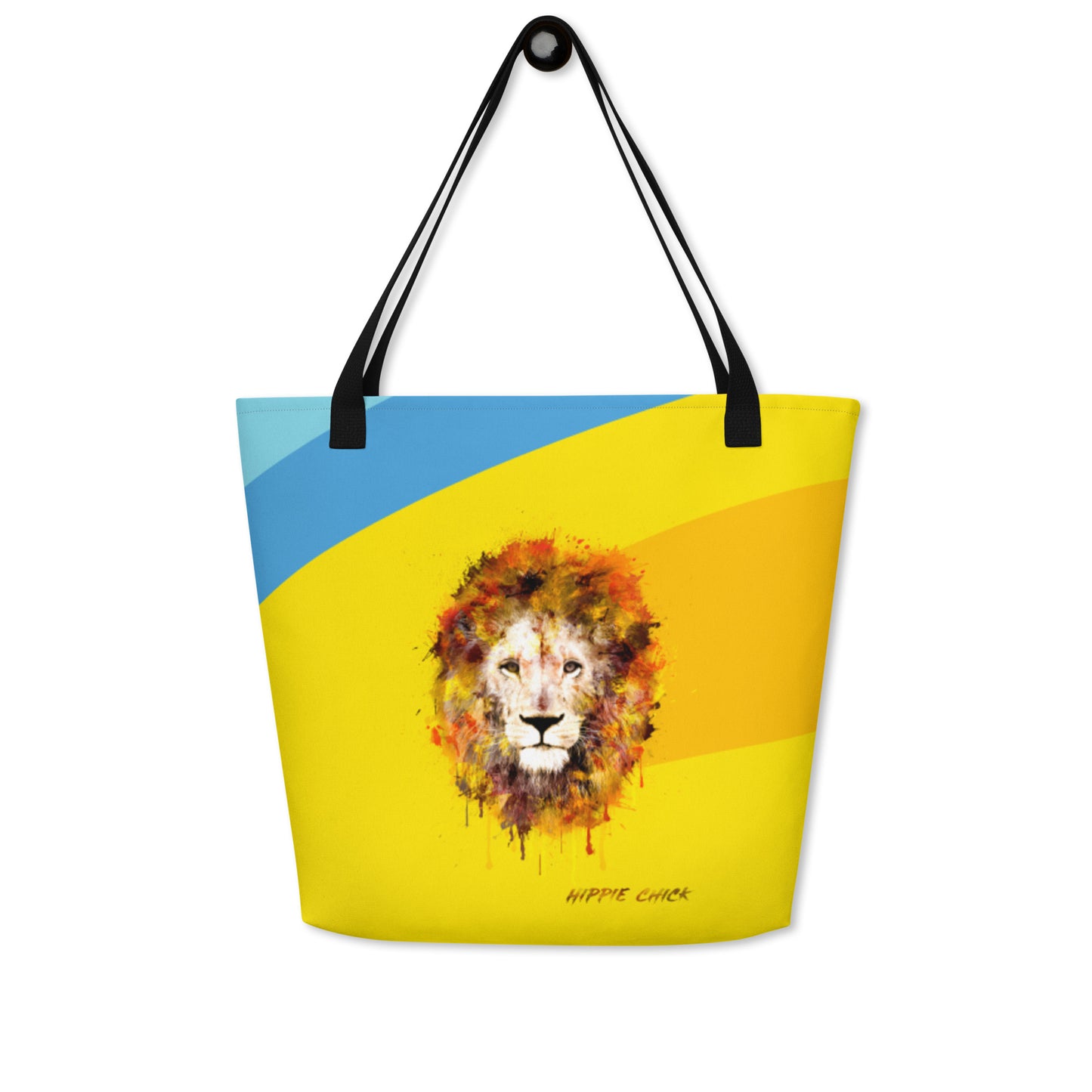 Color Waves Tote Bag