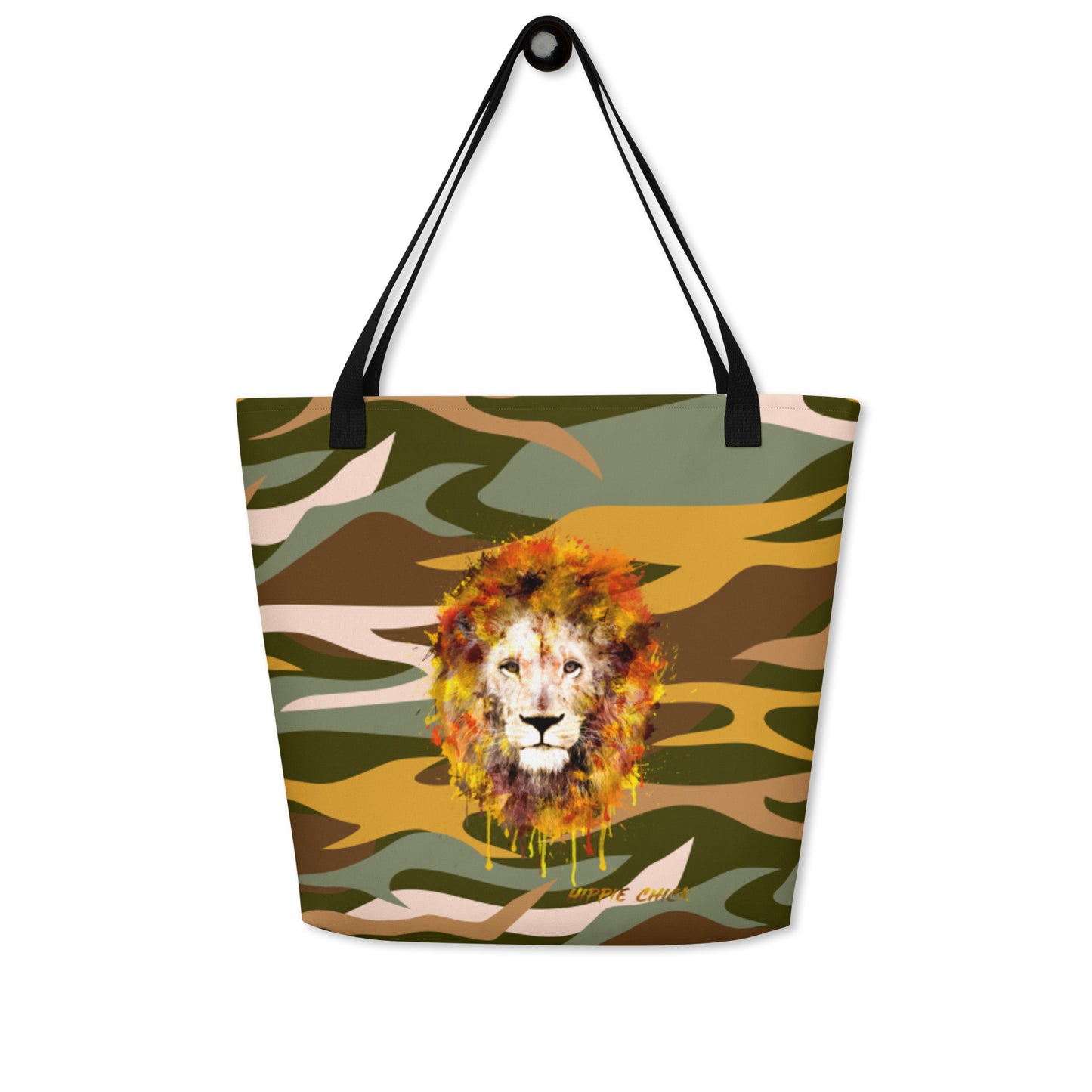 Camo Rays Tote Bag