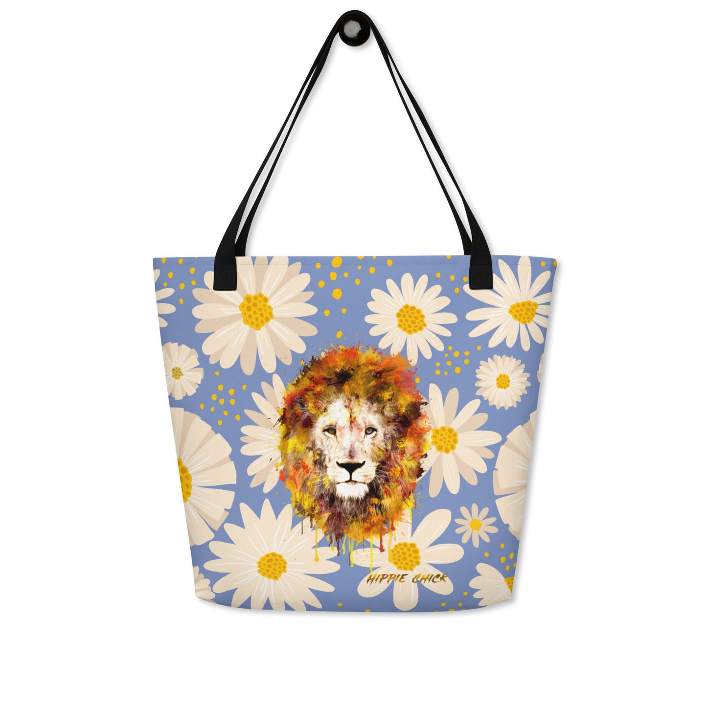 Blue Daisies Tote Bag