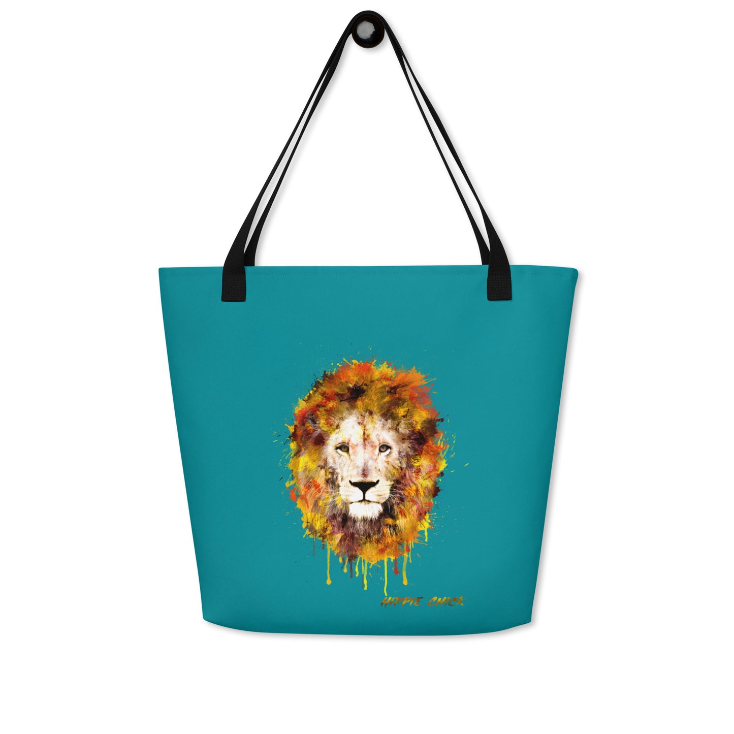 Teal Tote Bag