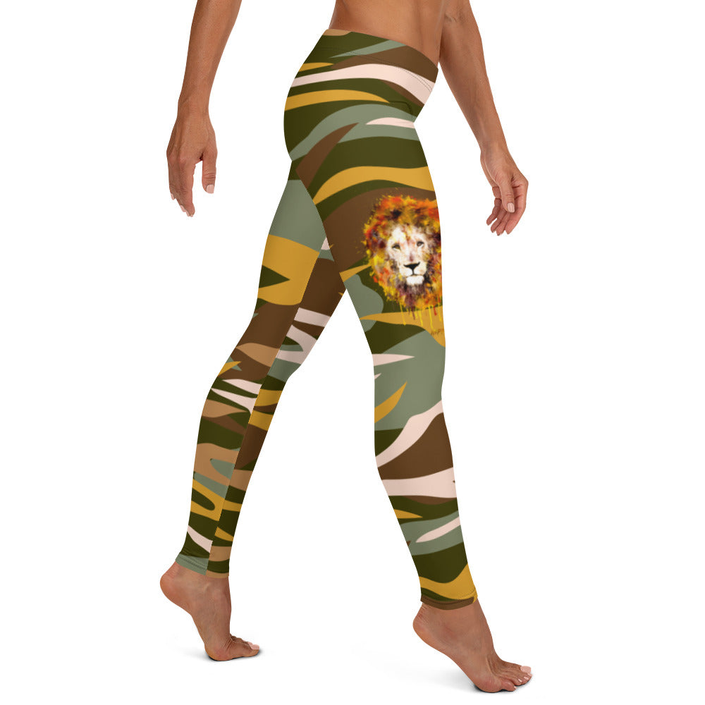Camo Rays Long Leggings