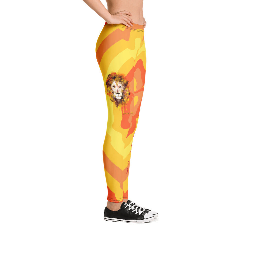 Sunny Flower Long Leggings