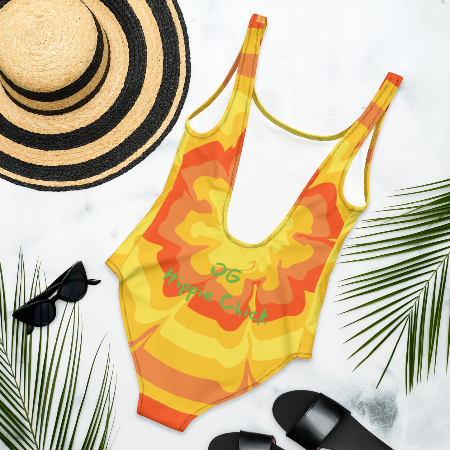 Sunny Flower One Piece Swimsuit