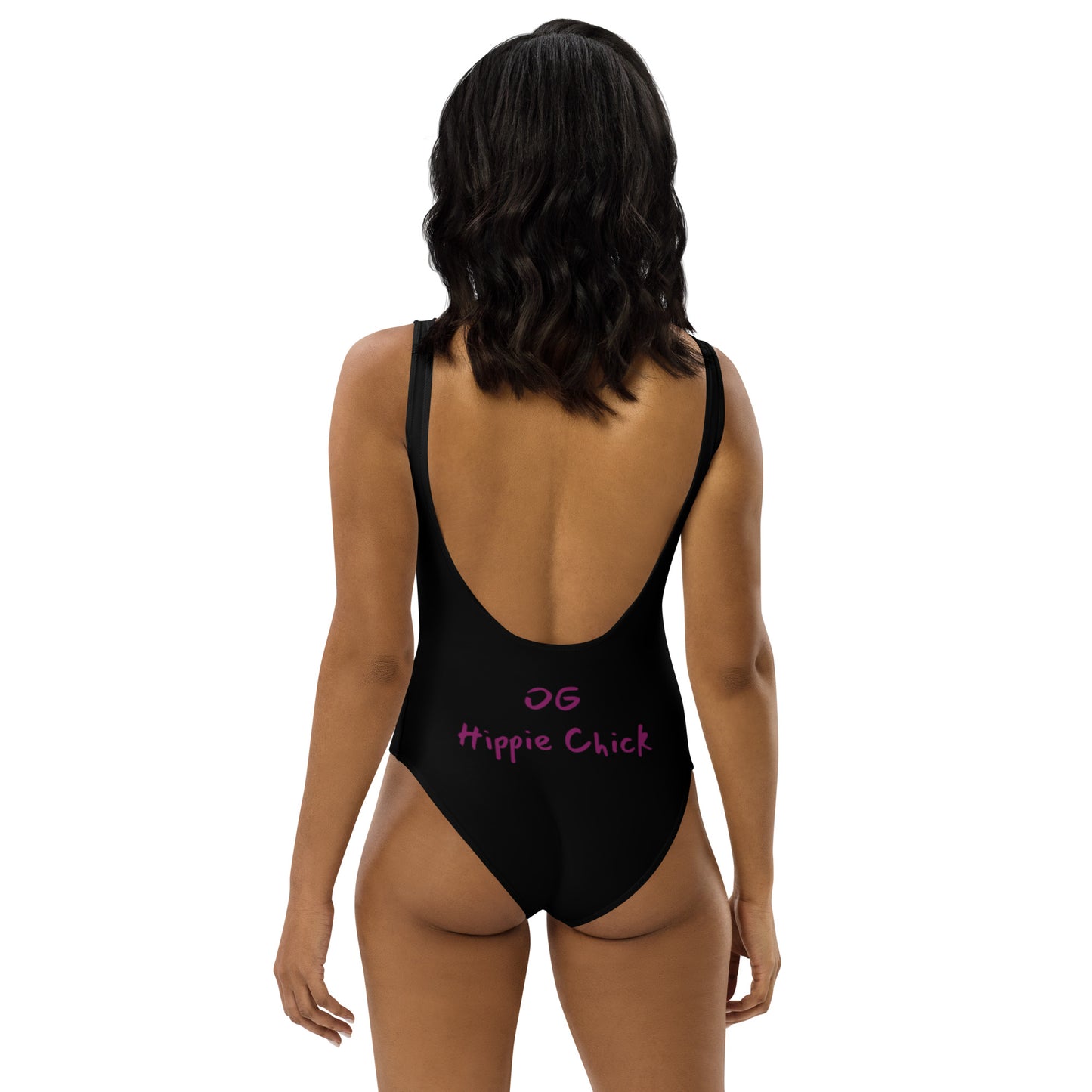 Black One Piece Swimsuit