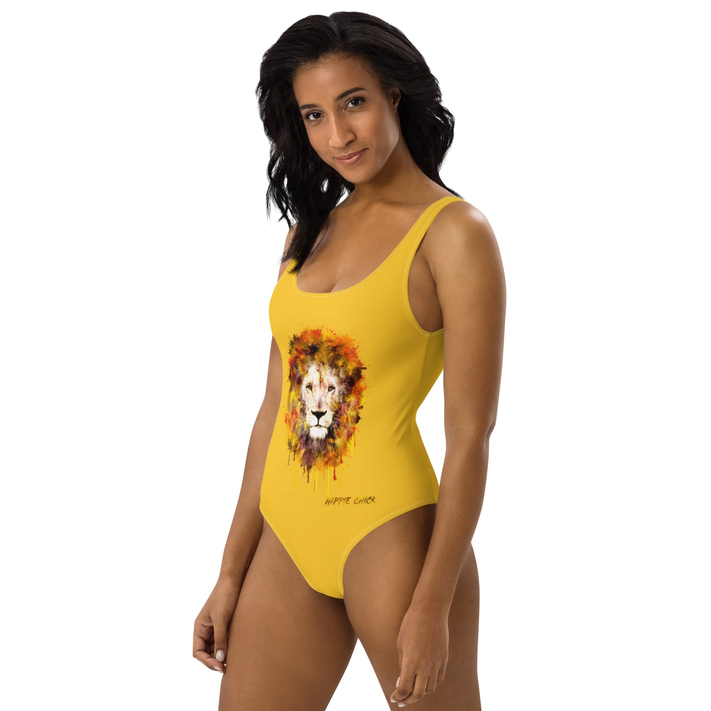 Yellow One Piece Swimsuit