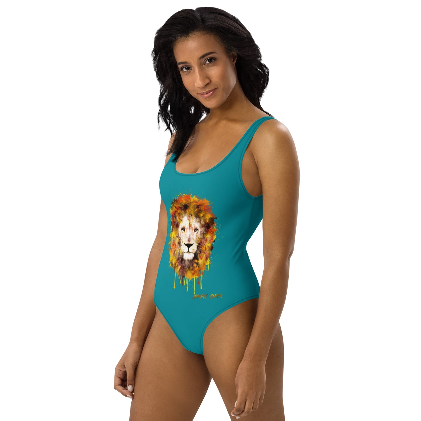 Teal One Piece Swimsuit