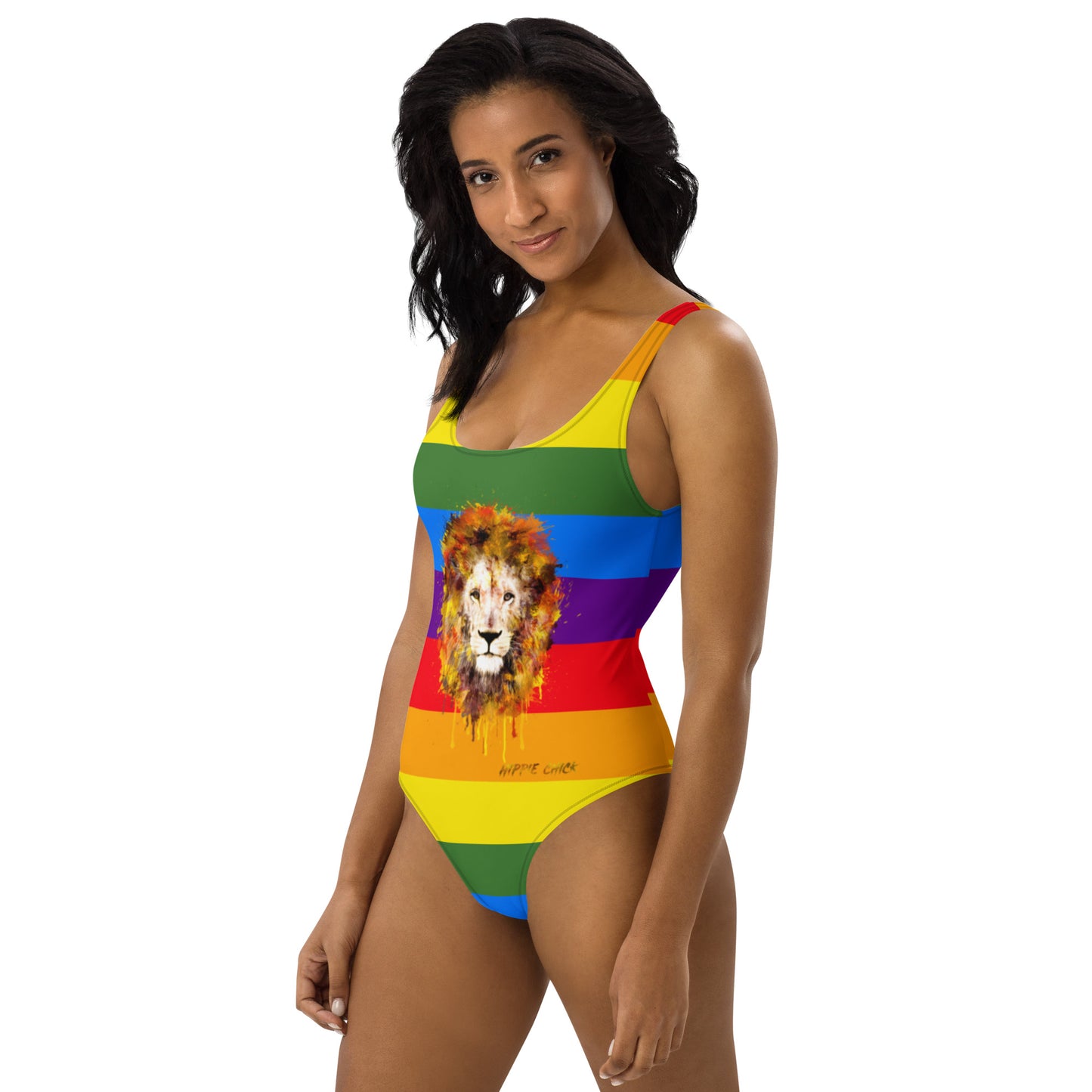 Rainbow One Piece Swimsuit