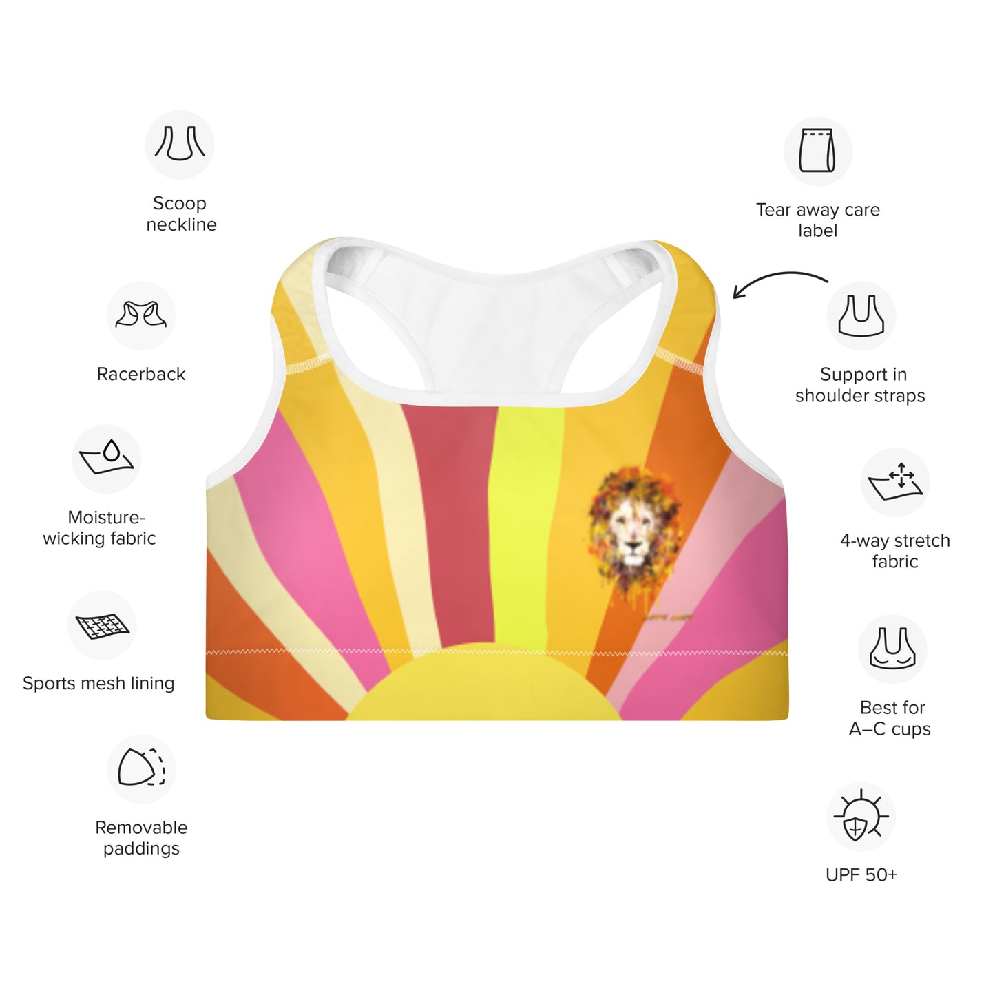 Sun Rays Sports Bra