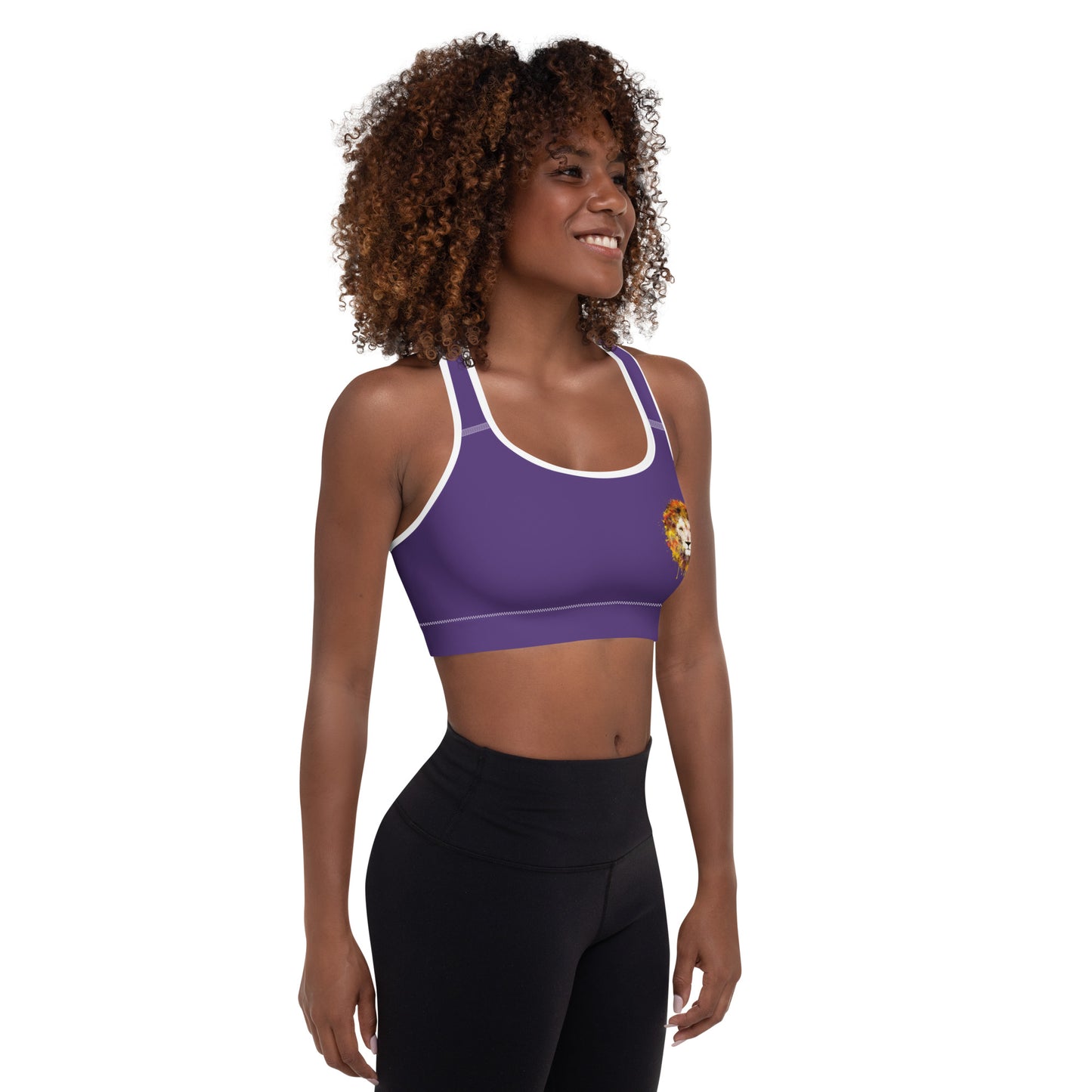 Purple Sports Bra
