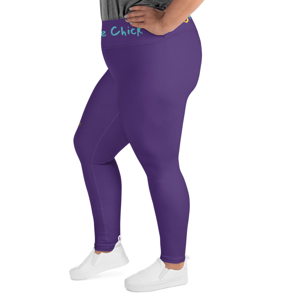 Purple Plus Size Leggings
