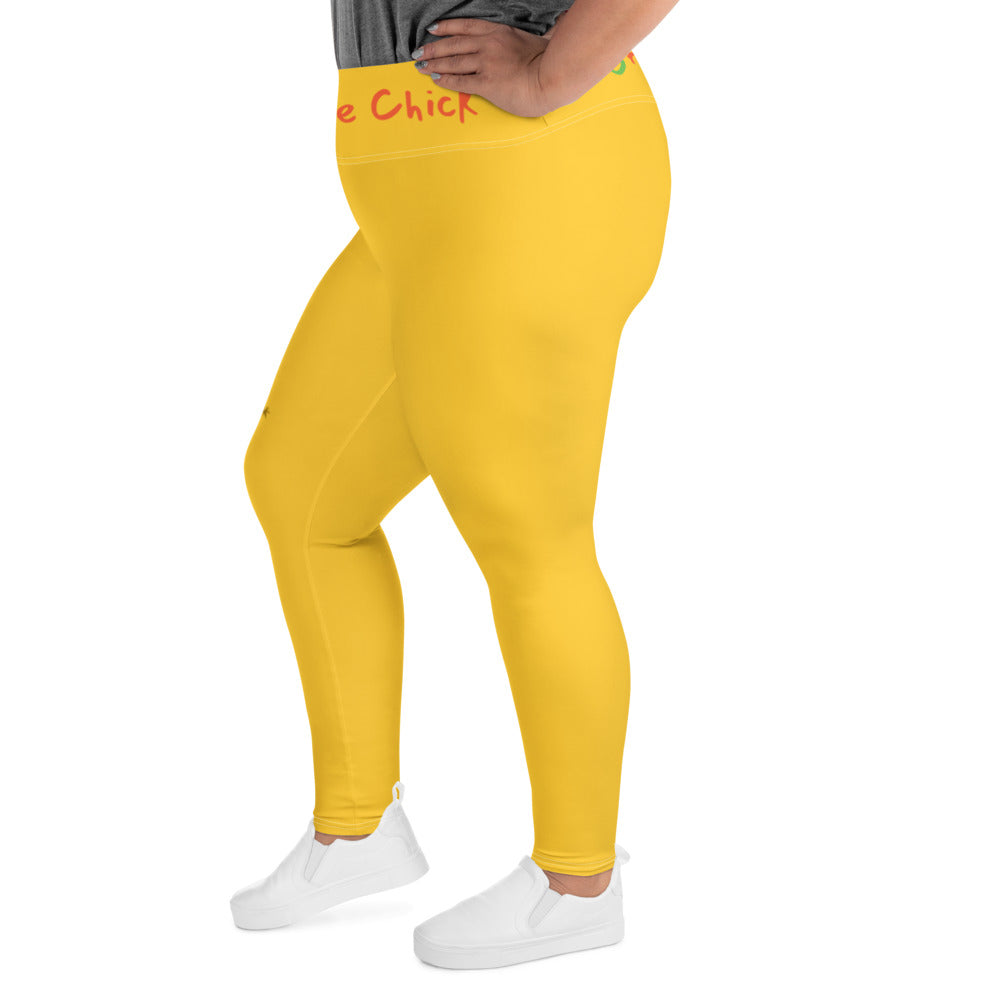 Yellow Plus Size Leggings