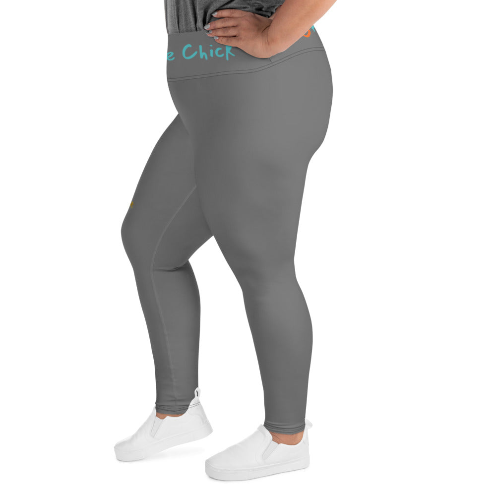 Grey Plus Size Leggings