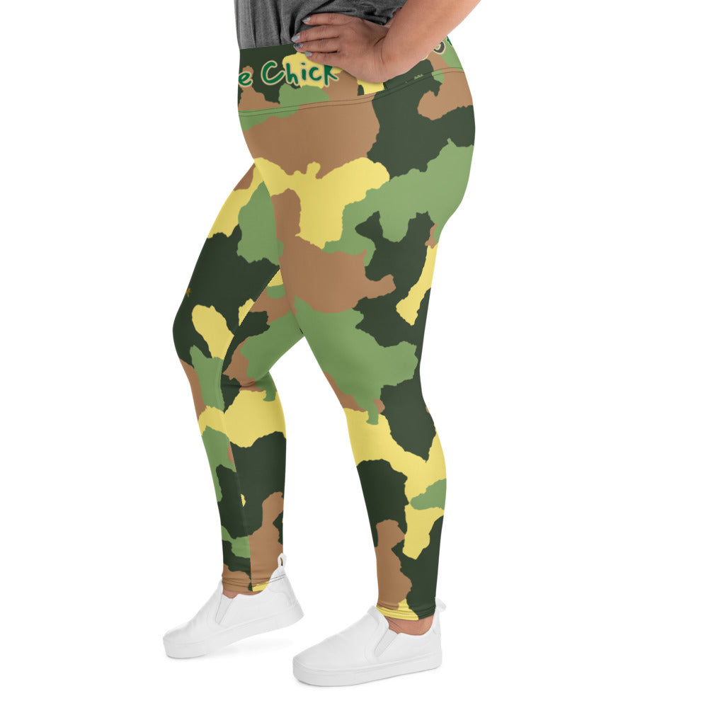Army Camo Plus Size Leggings