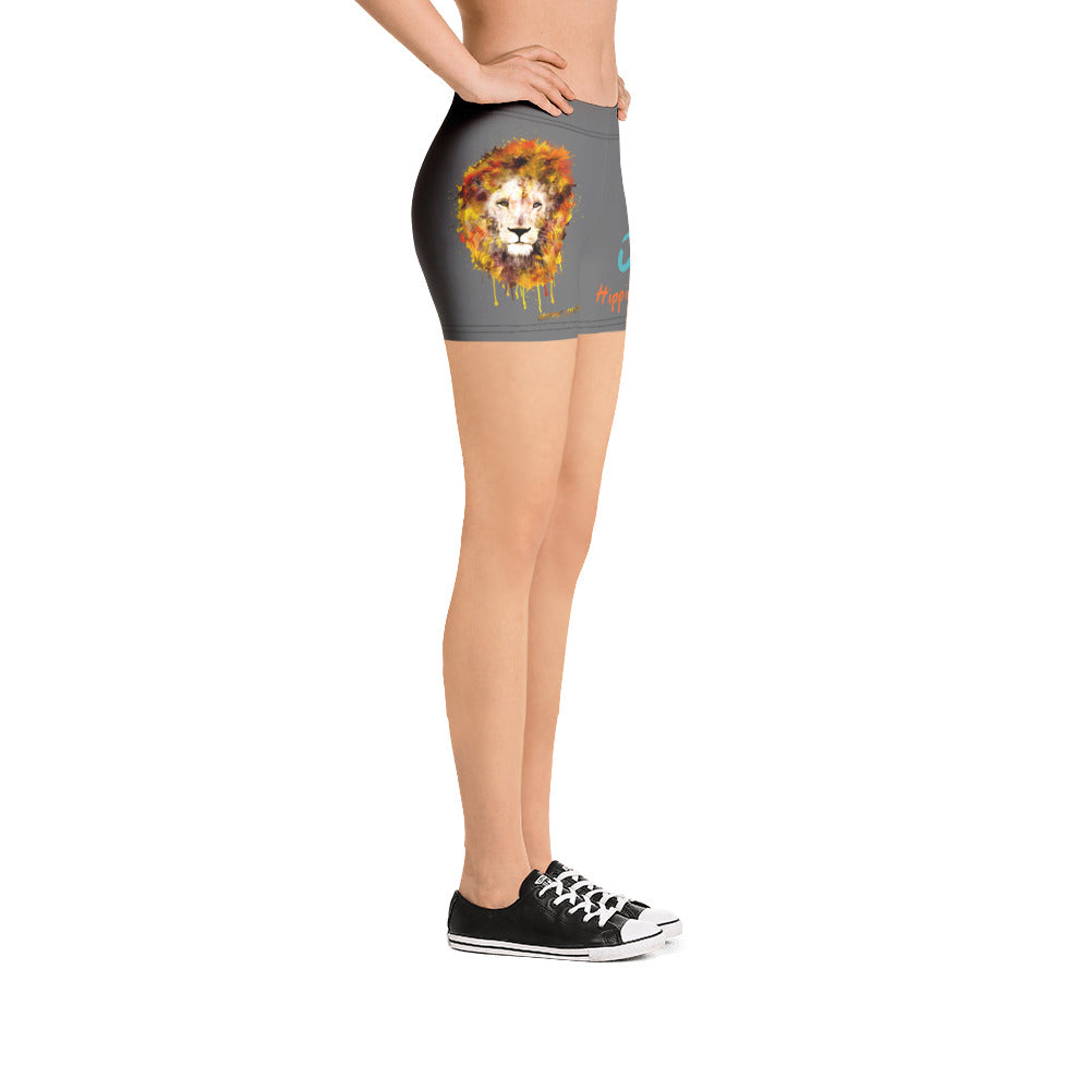 Gray Tight Shorts
