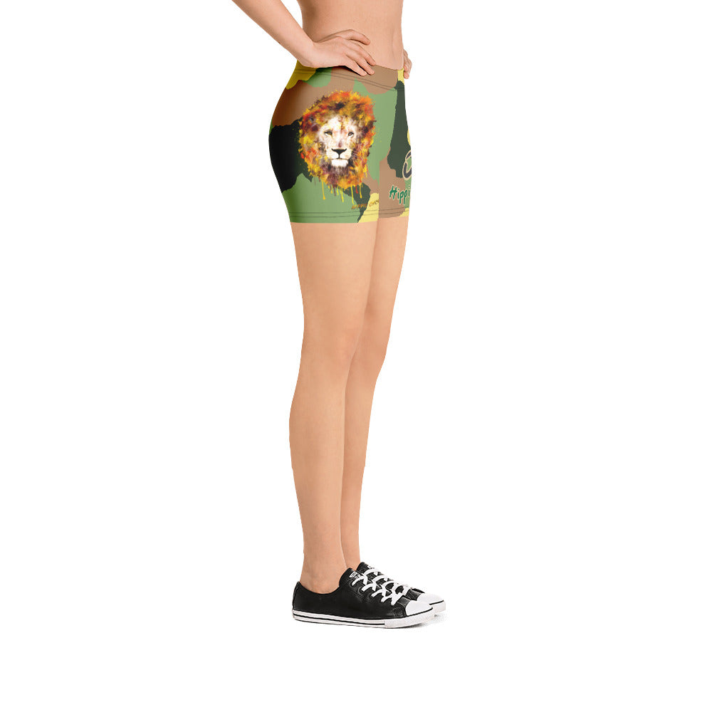 Army Camo Tight Shorts