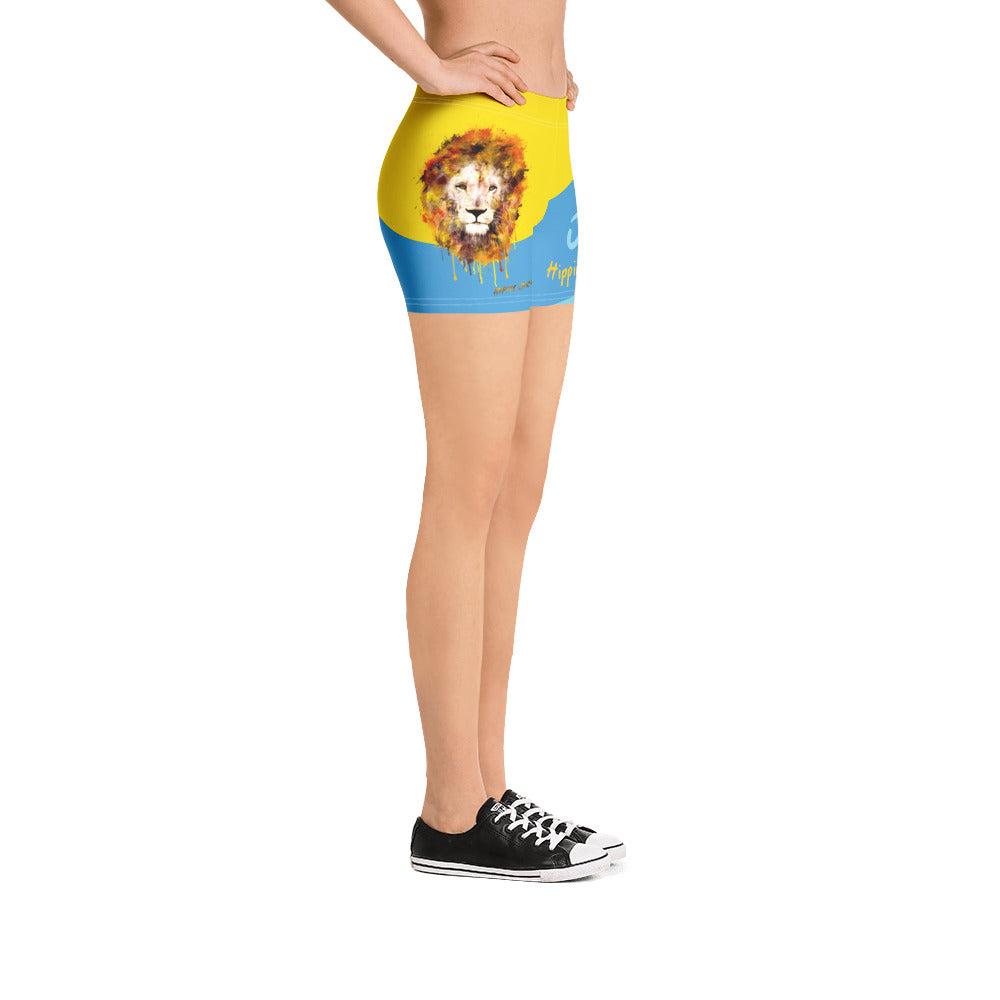 Color Waves Tight Shorts