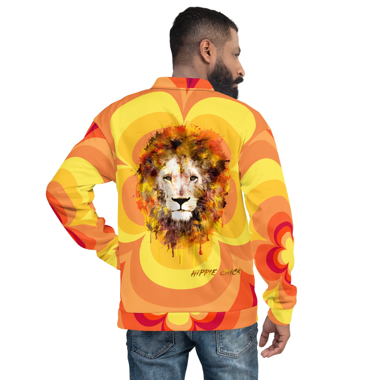 Sunny Flower 2 Bomber Jacket - OG Hippie Dude